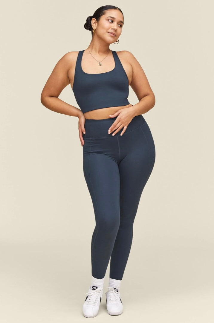 Girlfriend Collective Compressive High-Rise Legging- Midnight