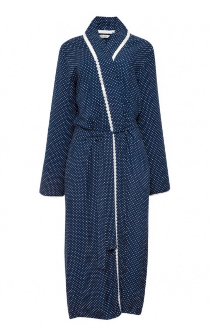 Judy Herringbone Long Dressing Gown