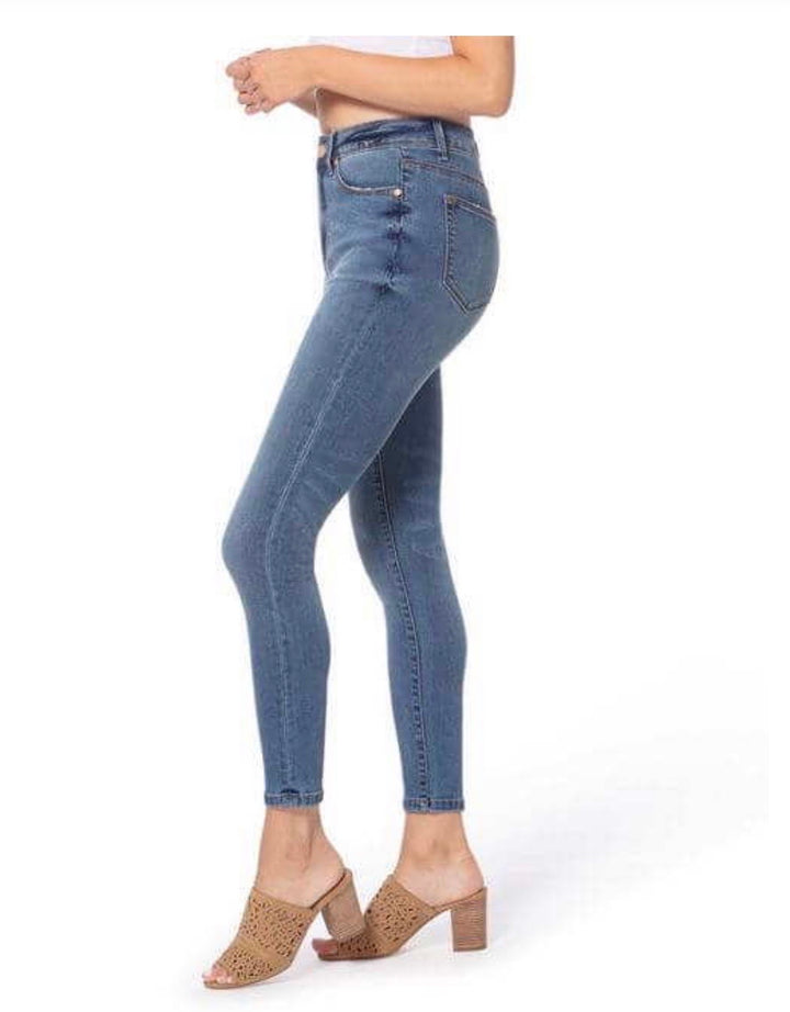 Alexa High-Rise Skinny Jeans - Royal Blue