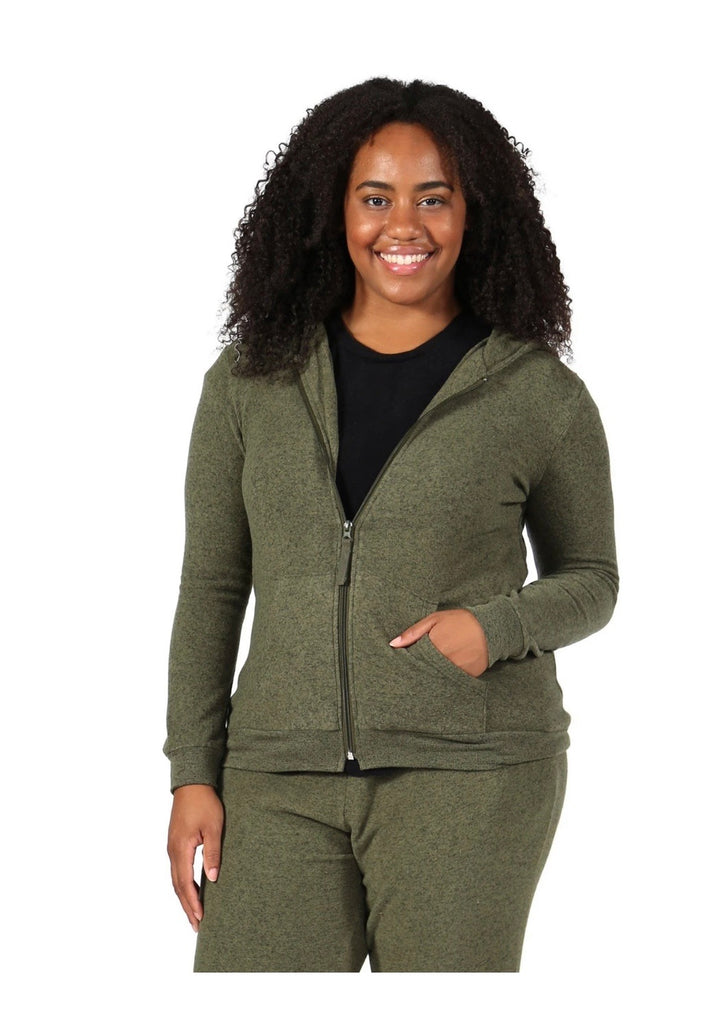 The Comfort Collection Zip Hoody - Size 4 X