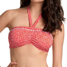 Calamity Bandeau Bikini Top - Size F 32