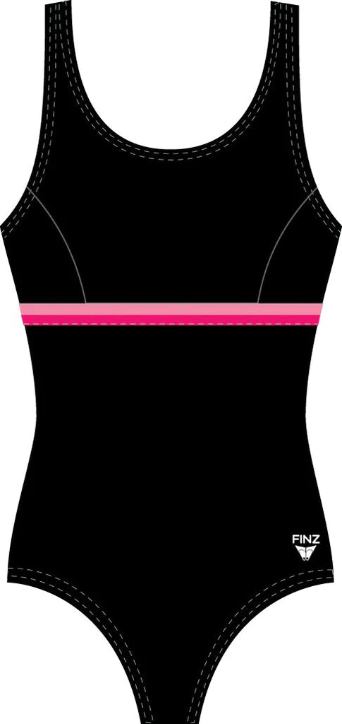 Horizontal Splice 1PC Swimsuit