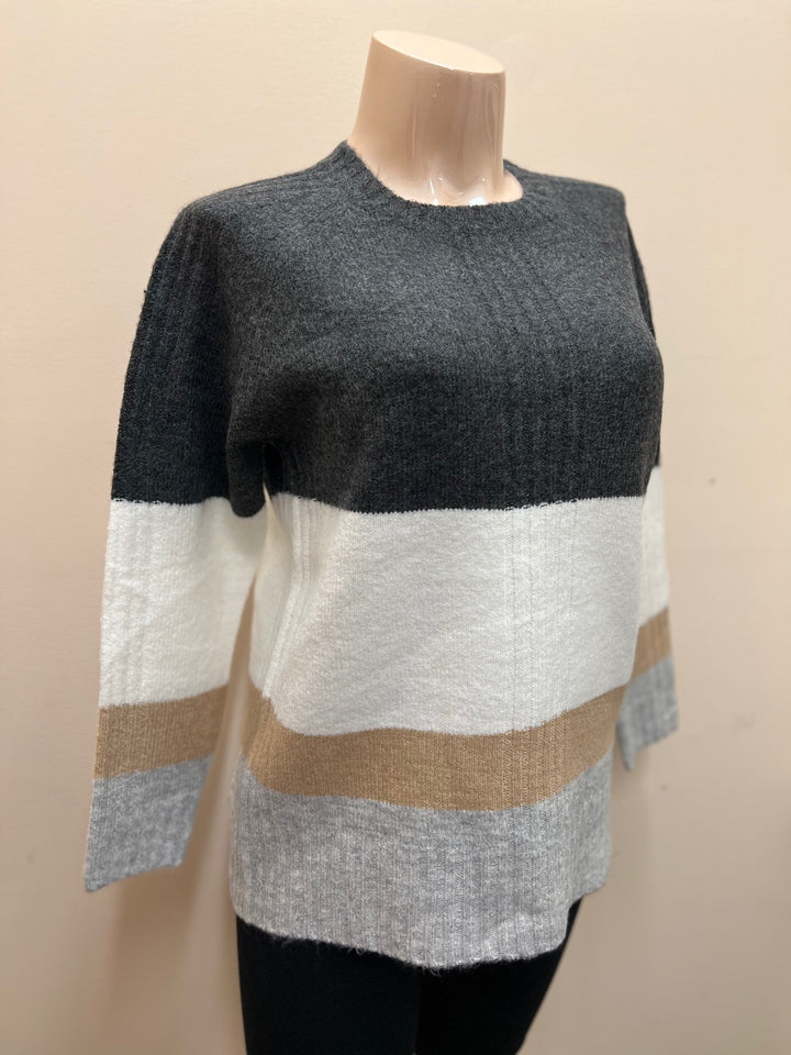 Papa Colour Block Sweater