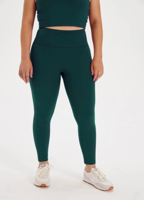 Girlfriend Collective Compressive High-Rise Legging - Globe - Size 3 X