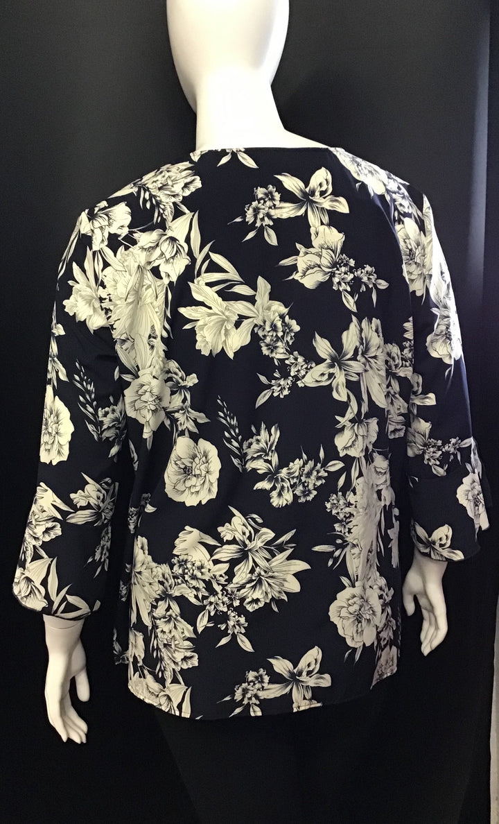 Ruffle Front Blouse - Size 1 X