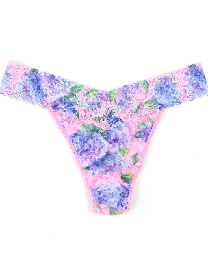 Hanky Panky Printed Signature Lace  Thong- Harmony