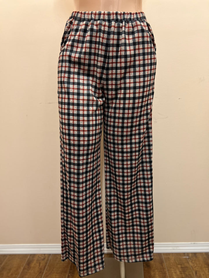 Najerika Bamboo Plaid PJ Set