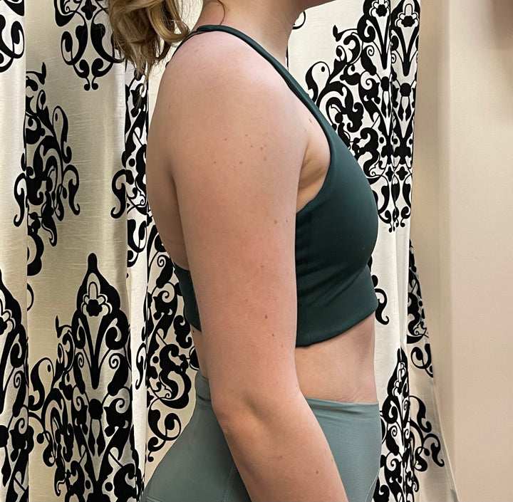 Girlfriend Collective Topanga Bra - Moss