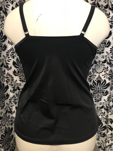 Keyhole Meshfront Tankini Top