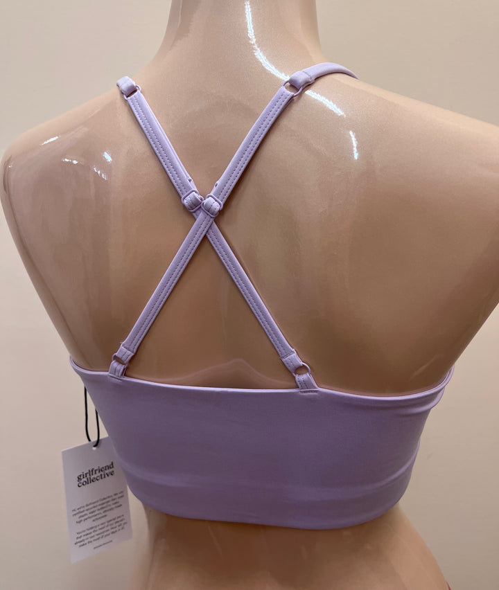 Girlfriend Collective Juliet Strappy Float Bra - Bellflower