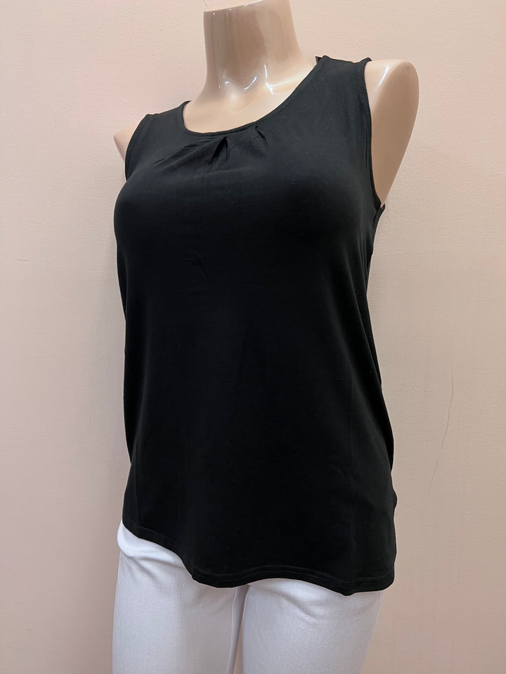 Layering Round Neck Bamboo Tank