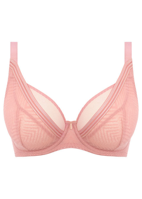 Freya Tailored Underwire High Apex Plunge Bra - Ash Rose