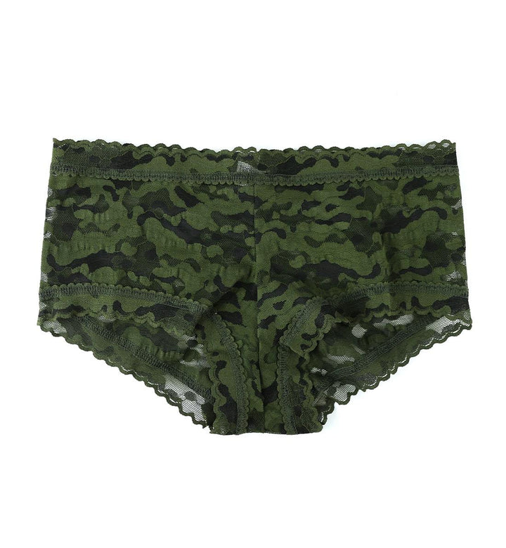 Hanky Panky Camo Lace Boyshort - Plus Size