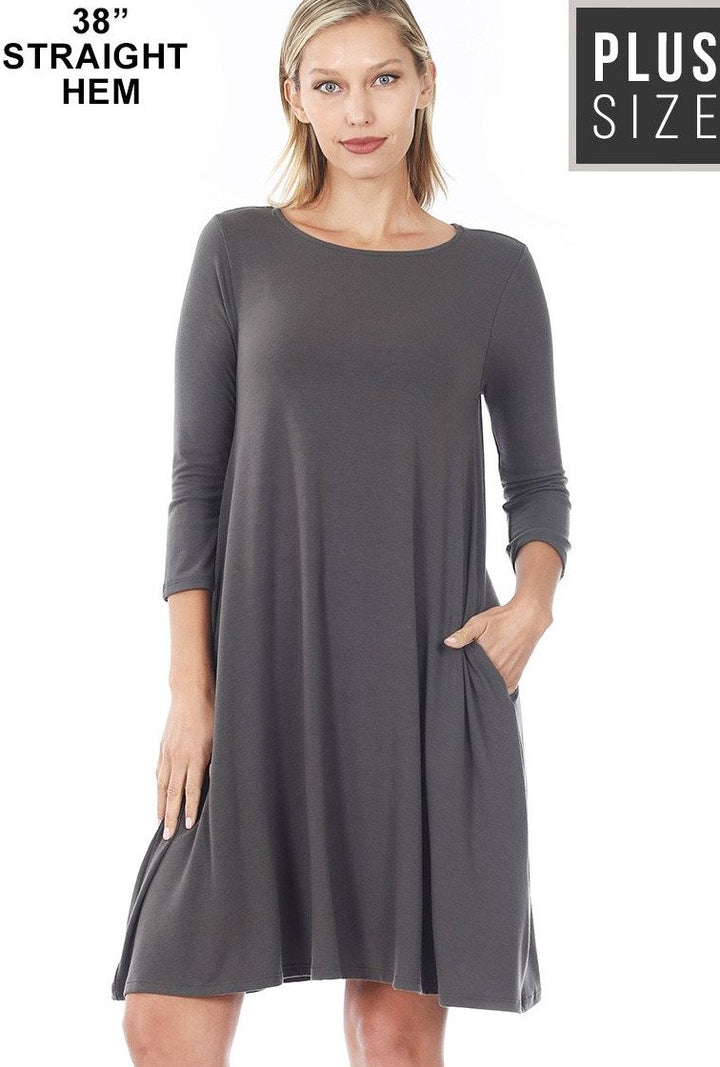 Flare Dress with Pockets