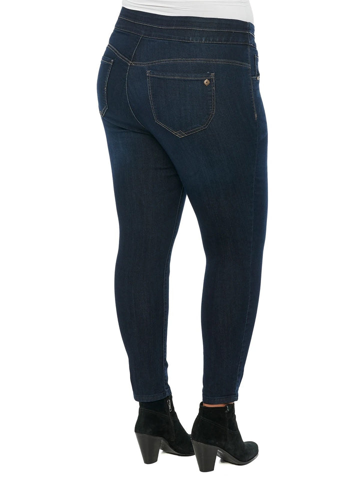 "Ab"solution Ankle Length Glider Jean - Size 24