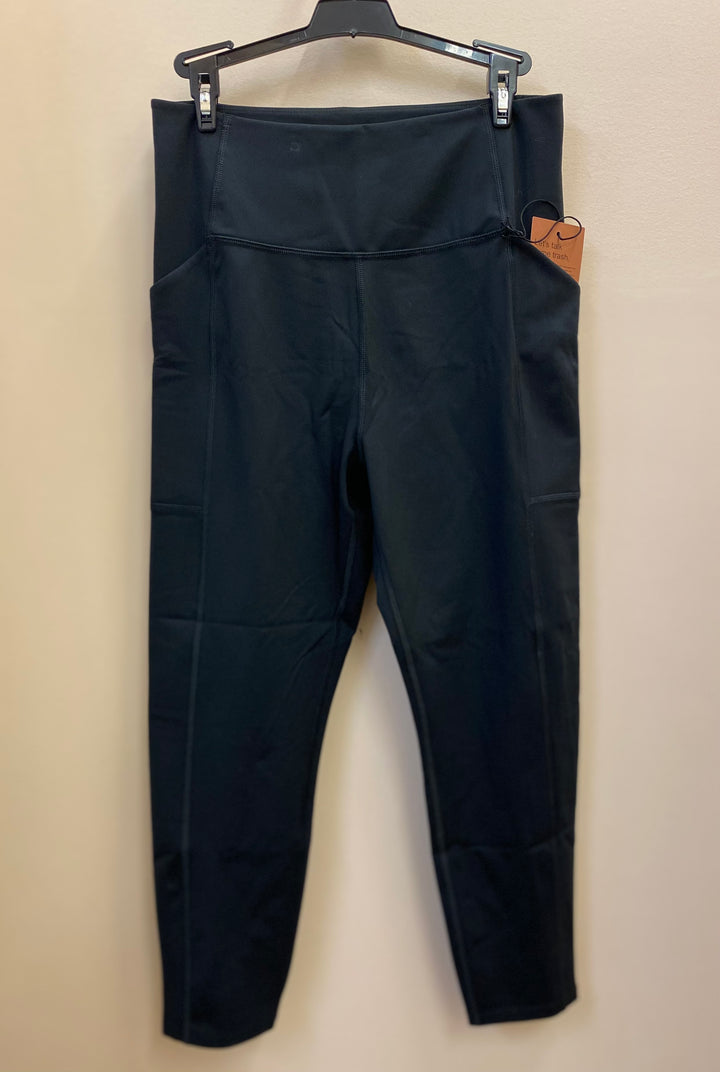 Girlfriend Collective High-Rise Pocket 23 3/4" Legging - Black