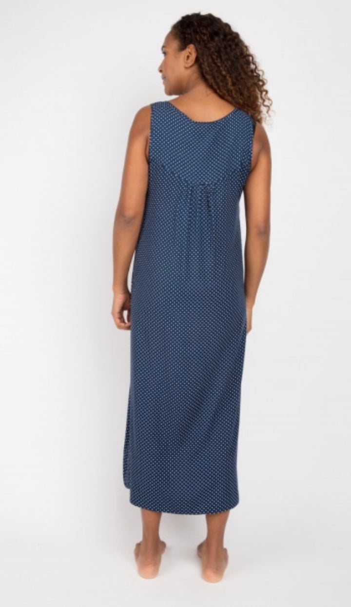 Judy Herringbone Long Nightdress