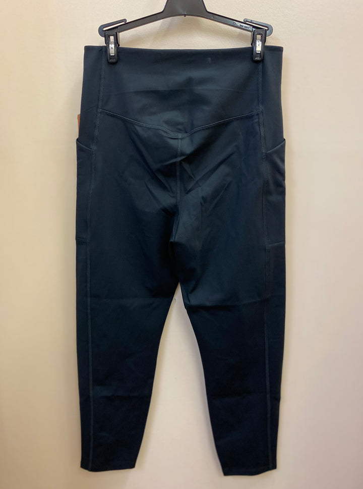 Girlfriend Collective High-Rise Pocket 23 3/4" Legging - Black