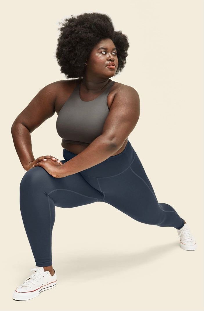 Girlfriend Collective Compressive High-Rise Legging- Midnight