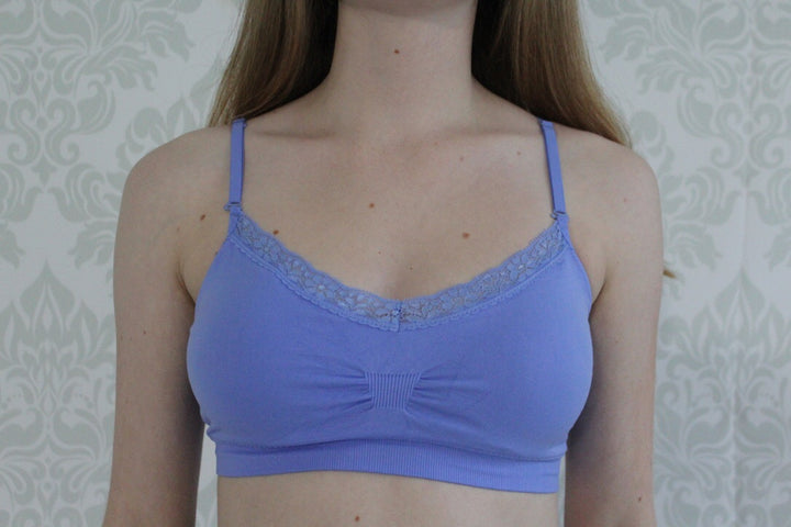 Coobie Bra V-neck Lace Trim