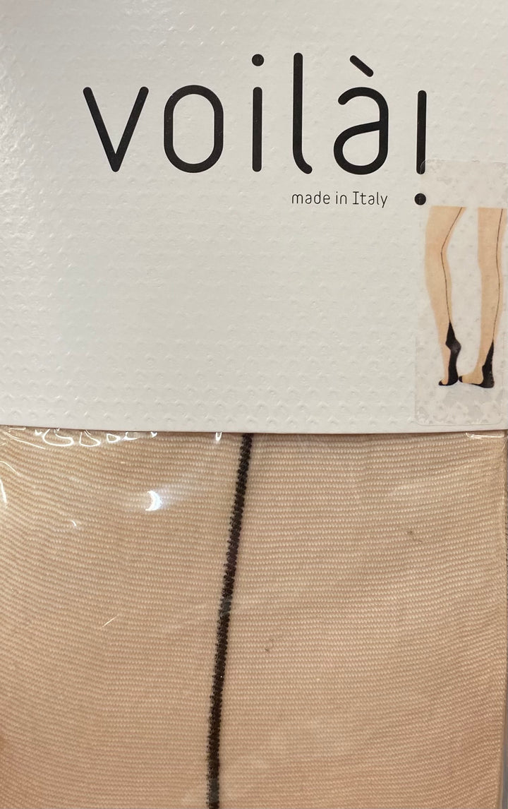 Fashion Pantyhose with Contrasting Backseam