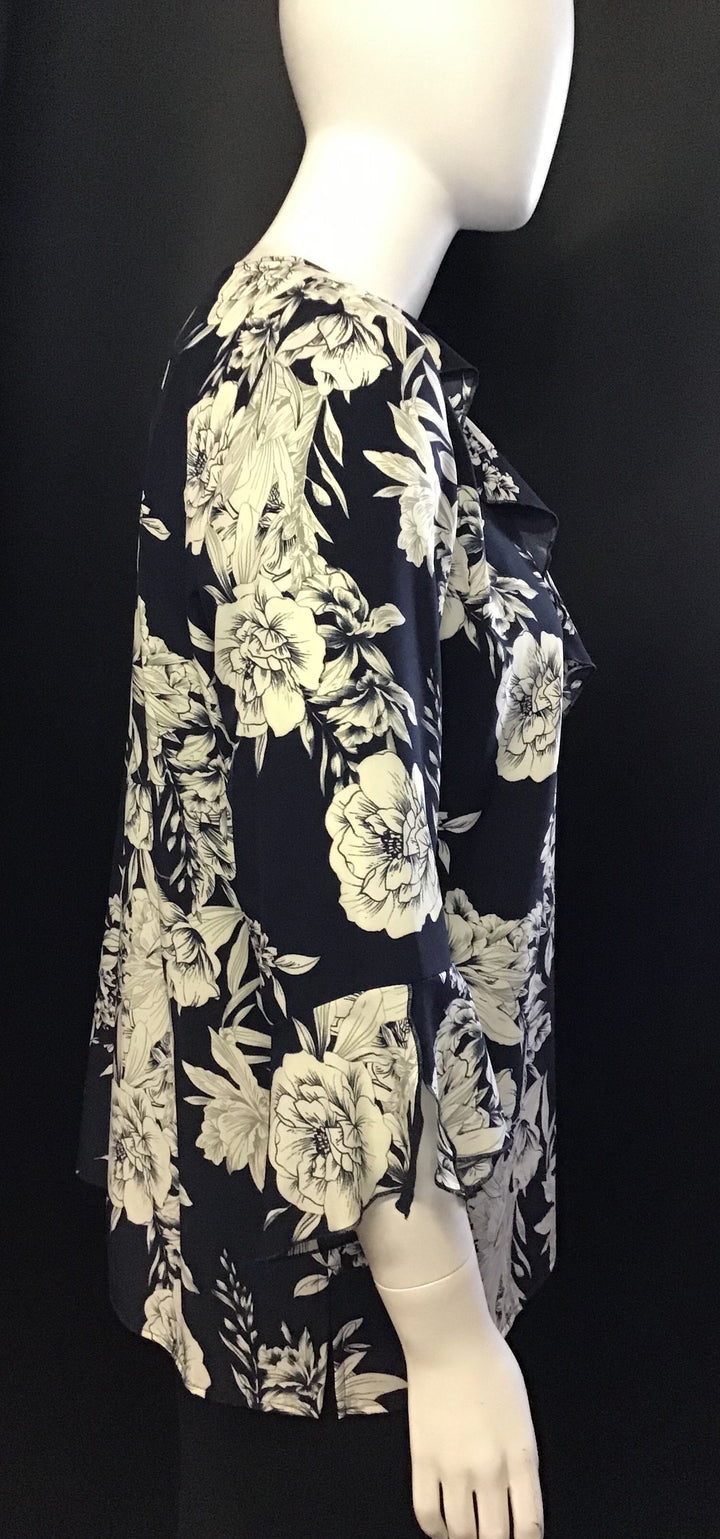 Ruffle Front Blouse - Size 1 X