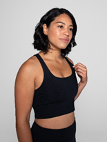 Girlfriend Collective Paloma Bra - Black