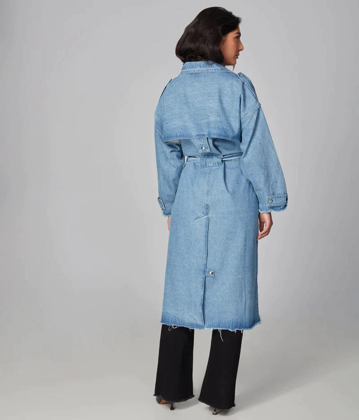 🇨🇦 Avery Denim Trench Coat