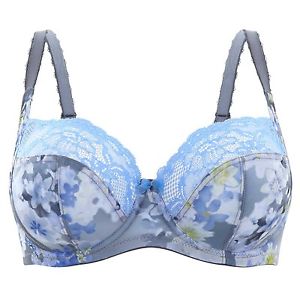 Jasmine Balconette - Blue Blossom - Sheer Essentials Lingerie & Swim