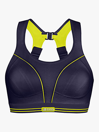 Ultimate Run Bra - Summer Fun Blue