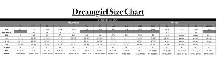 Dreamgirl Collar Garter Slip