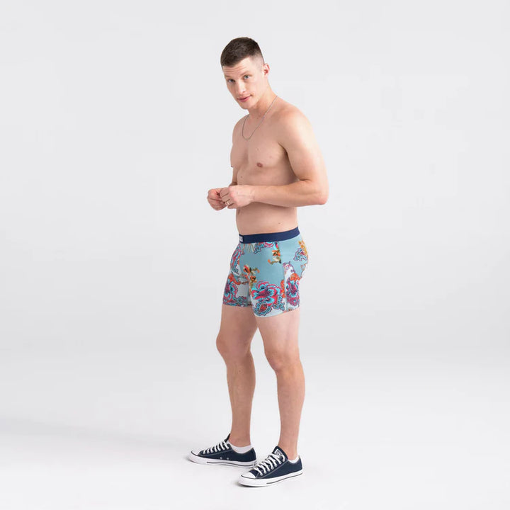 Saxx Ultra Super Soft Boxer Brief - Embellished Story - Size Medium