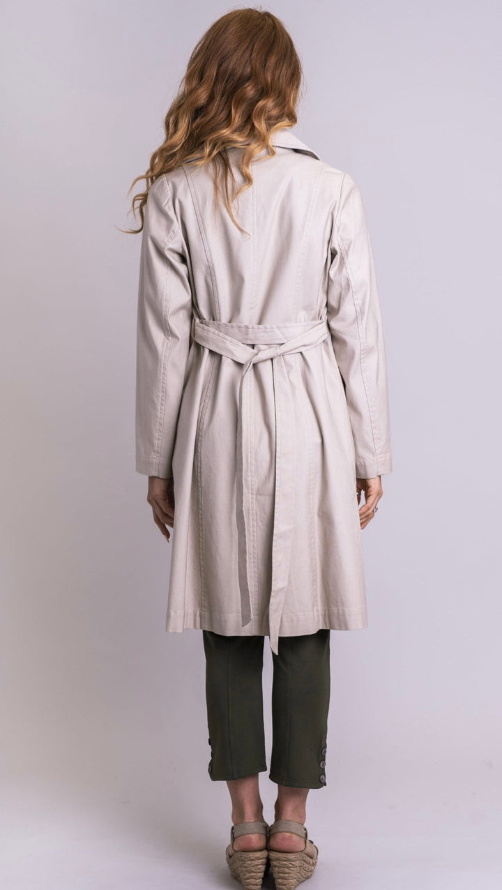 Compassion Trench Coat - Beige