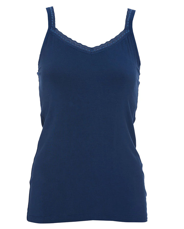 Harriet Lace Trim Jersey Hidden Support Cami