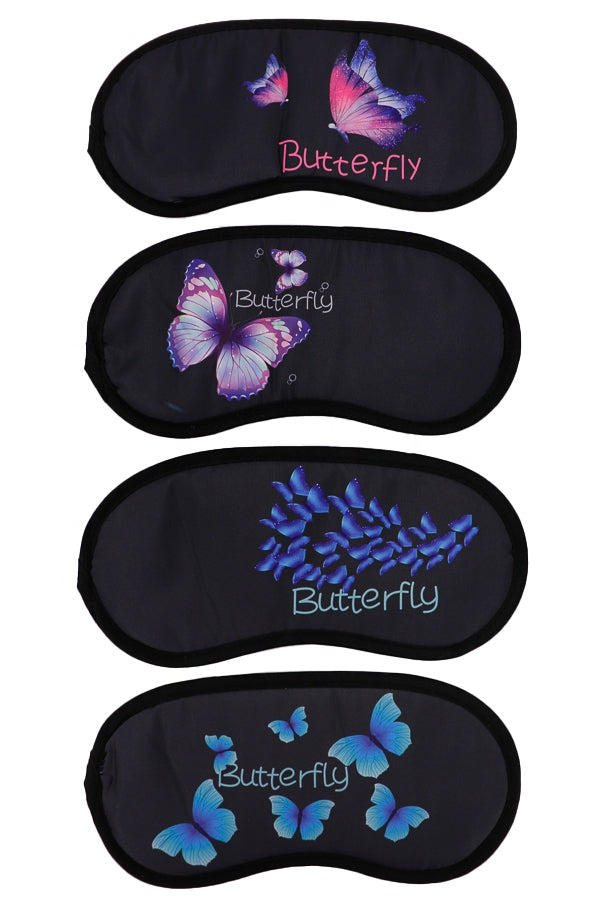 Animated Butterfly Print Blindfold