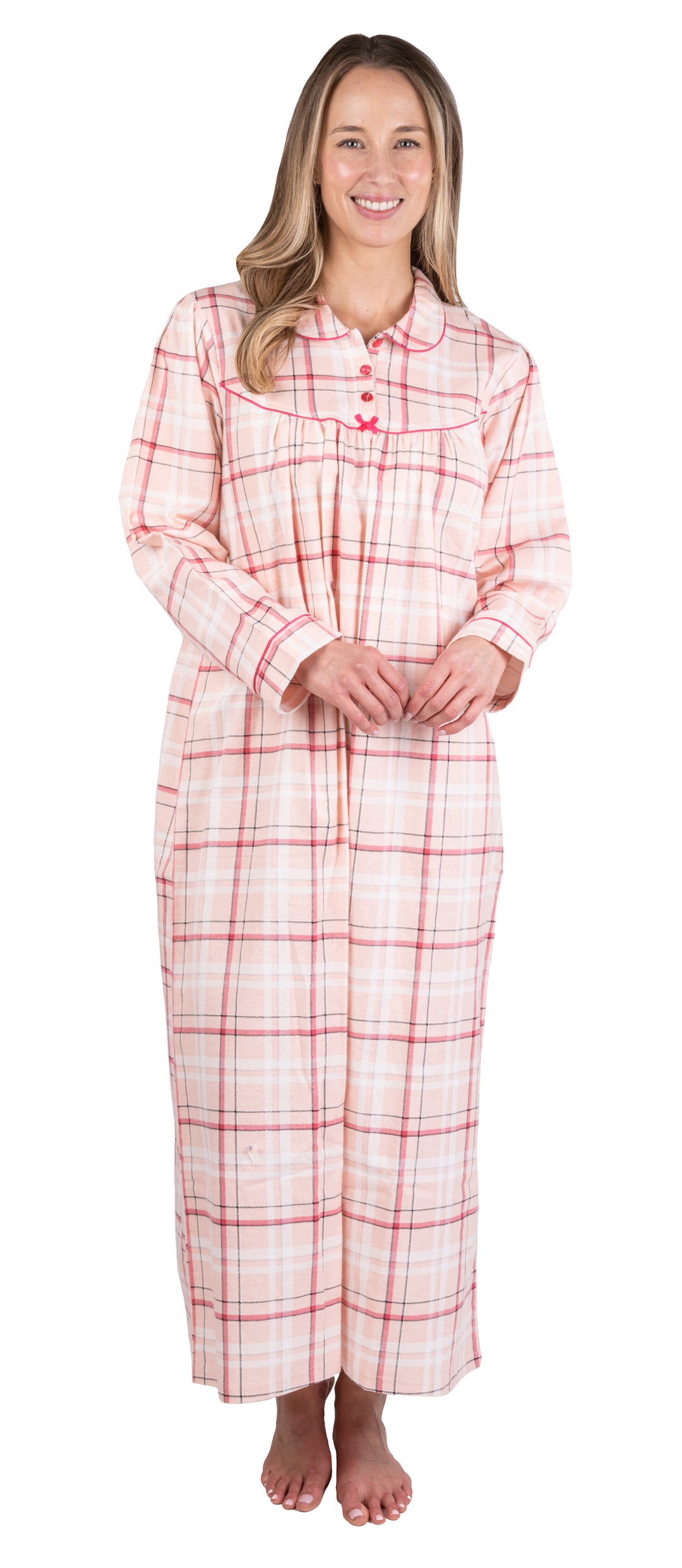Flannel Plaid Nightgown