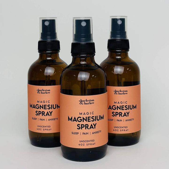 Unscented MAGIC Magnesium Spray - Sleep, Anxiety, Pain Relief - 4oz
