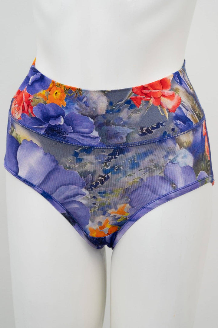 Blue Sky La Gaunche Bamboo Brief - Violet Bloom - Sheer Essentials Lingerie & Swimwear