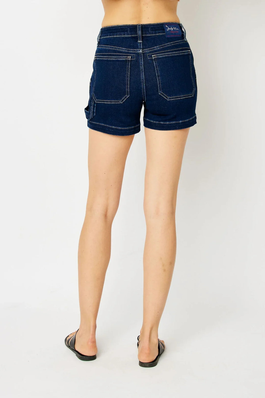 Judy Blue Mid-Rise Carpenter Shorts