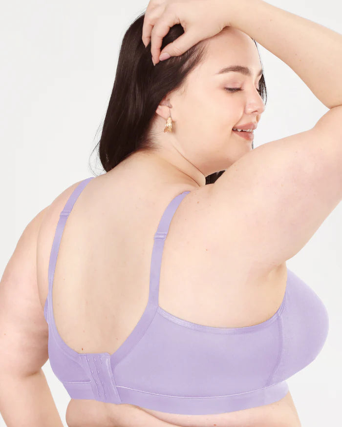 Cotton Luxe Wire Free Bra - Lavender Mist