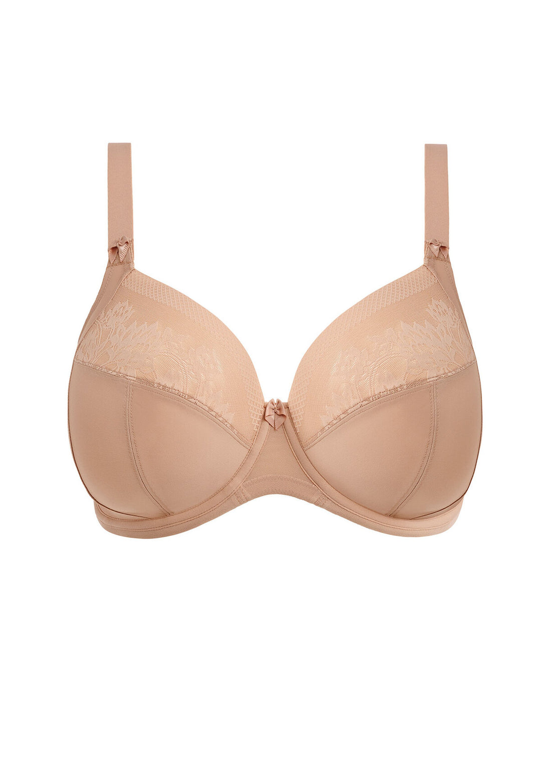 Nerina Underwire Stretch Plunge Bra - Sahara