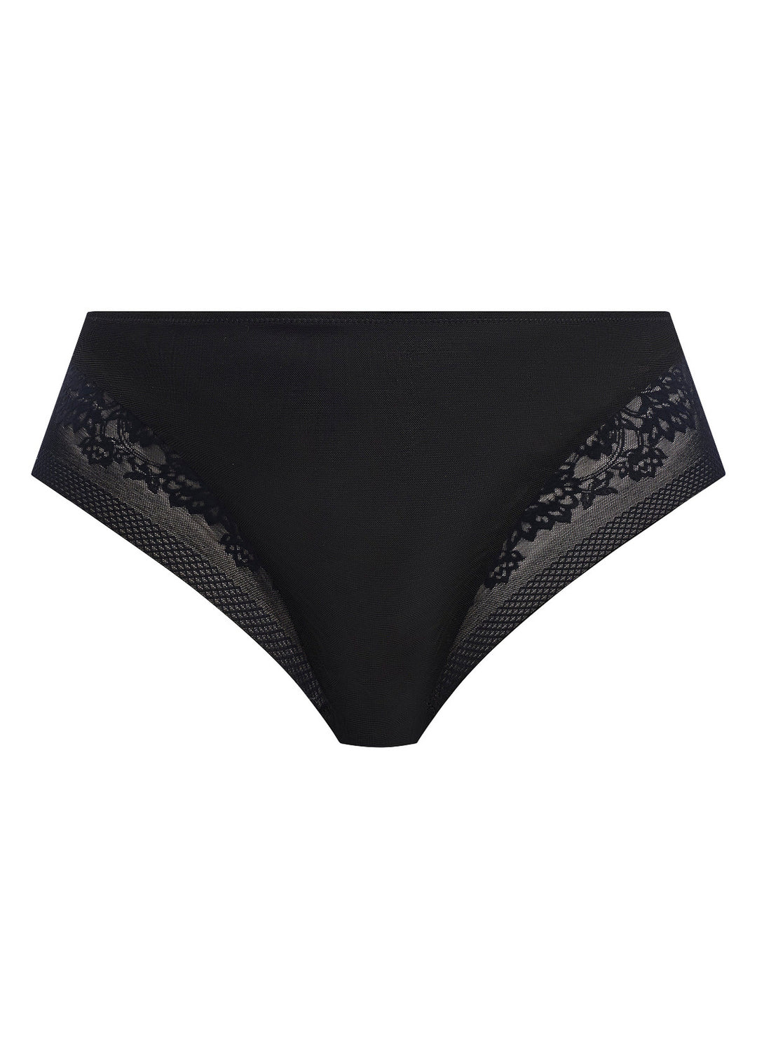 Nerina High Leg Brief - Black