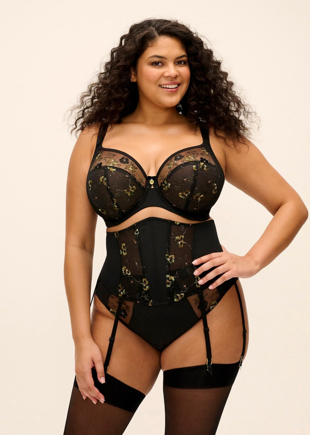 Lyriana Suspender / Garter Belt