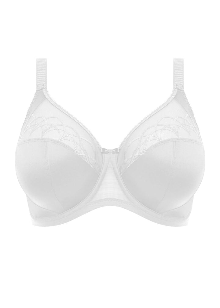 Elomi Cate Banded Underwire Bra - White