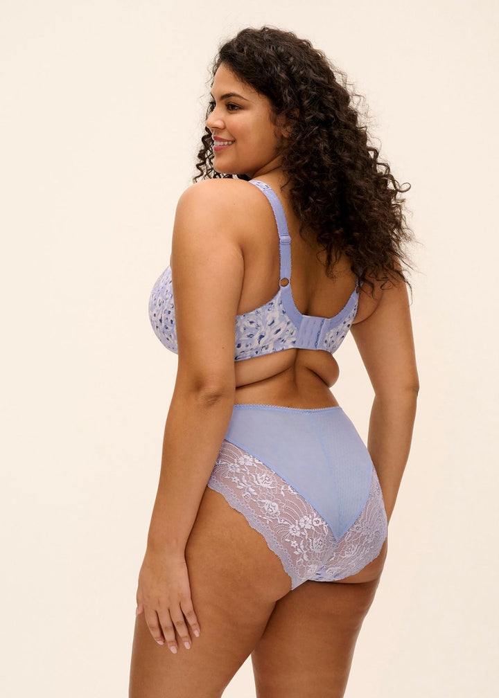 Elomi Morgan Underwire Bra - Blue Leopard