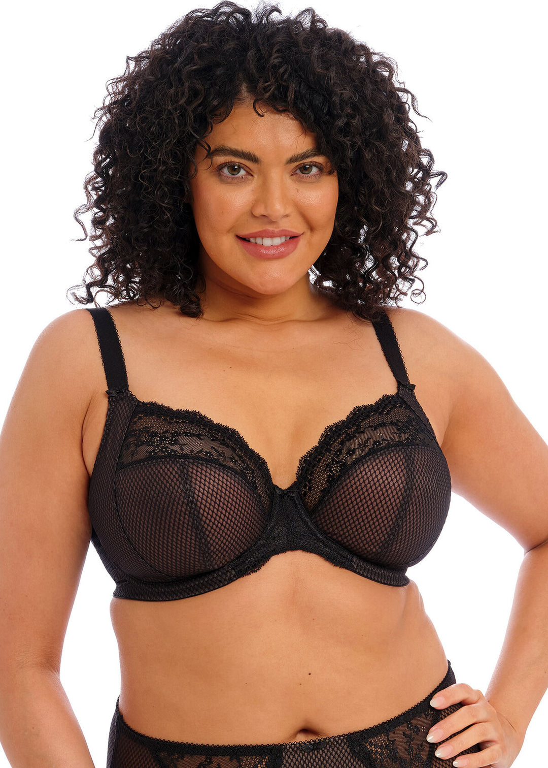 Charley Plunge Underwire Bra - Black