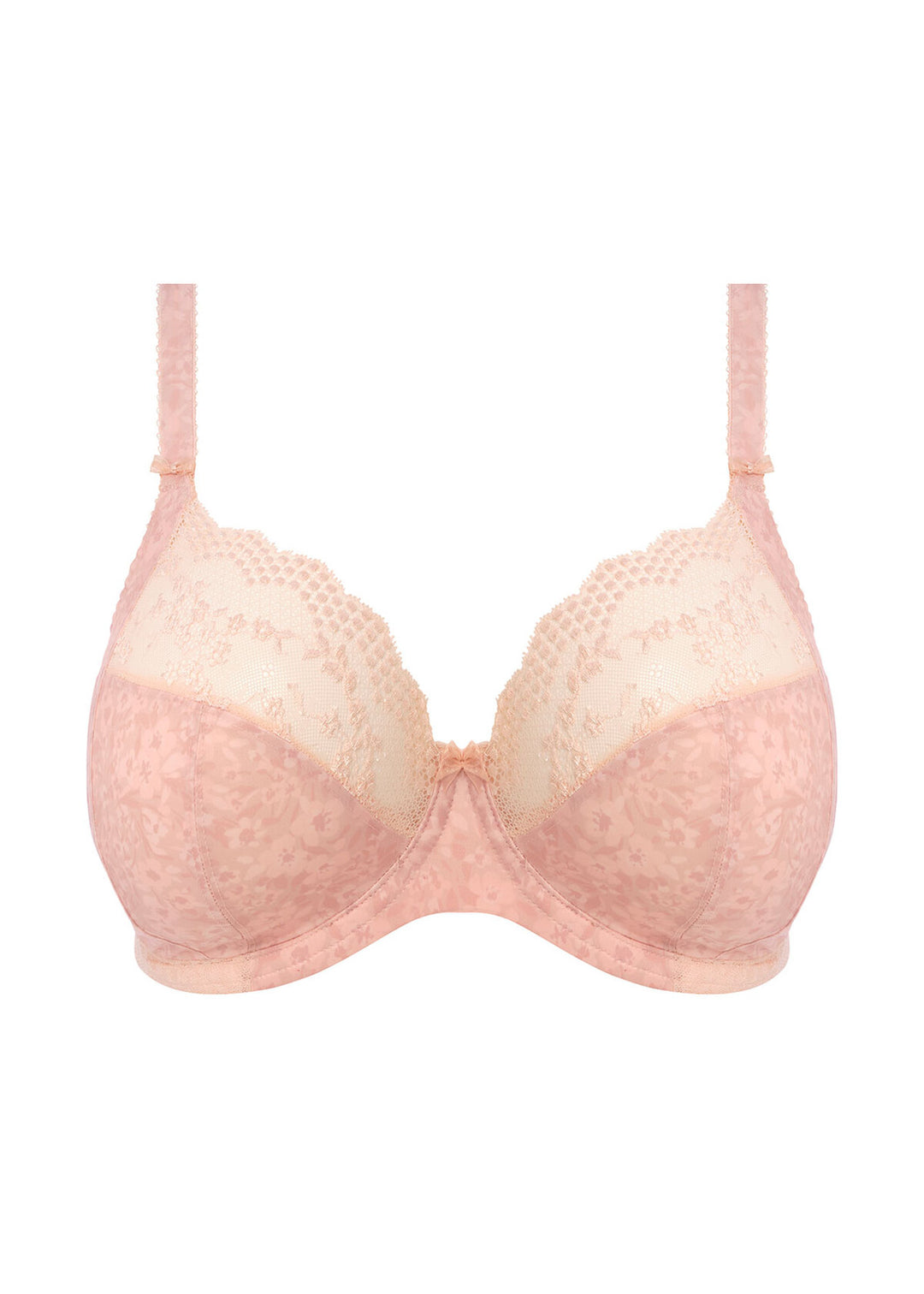 Elomi Lucie Underwire Plunge Stretch Bra - Pale Blush