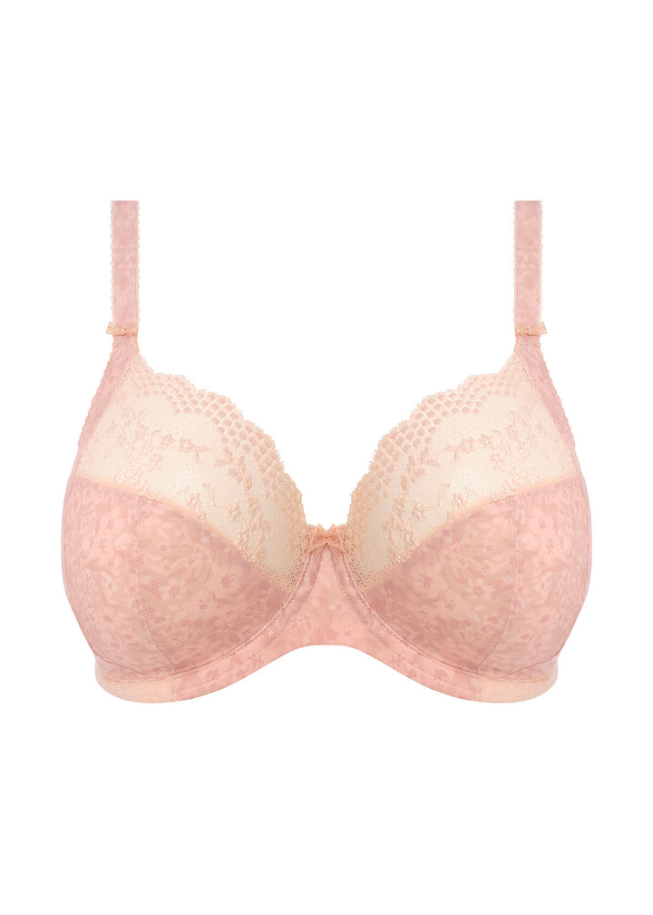 Elomi Lucie Underwire Plunge Stretch Bra - Pale Blush