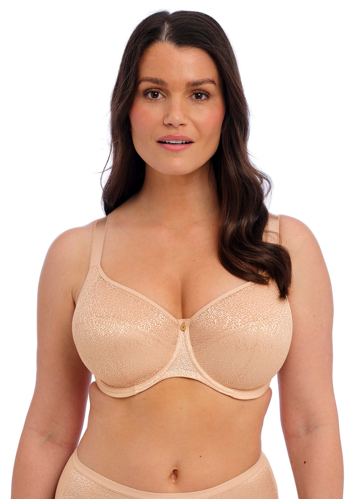 Demure Moulded Non Padded Bra