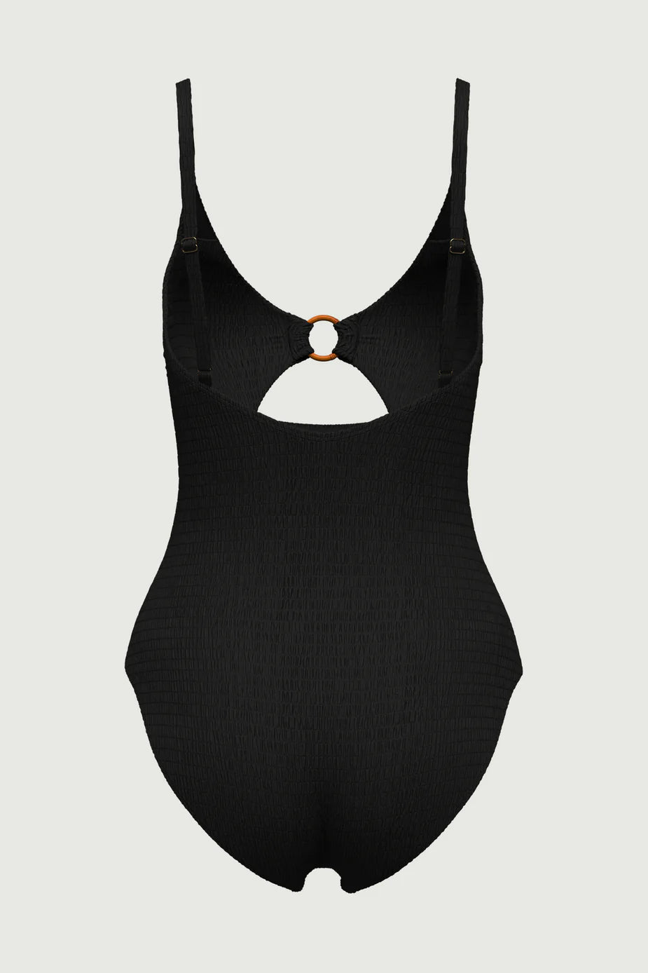 Tropadelic Texture Bamboo Ring One Piece - Black
